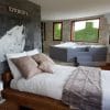 Yellowstone Lodge master bedroom.