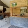 Kitchen of the Lodge Grand Nord.
