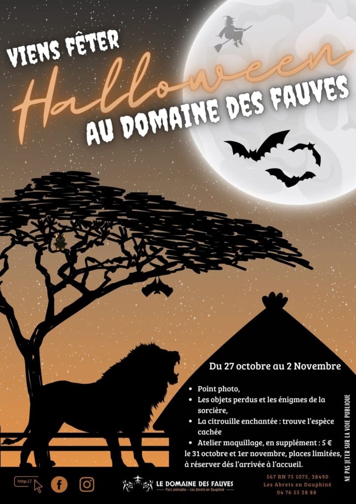 Affiche halloween 2026